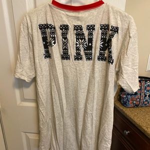 PINK christmas night shirt